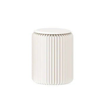 Faltbarer Papierhocker im Orgeldesign